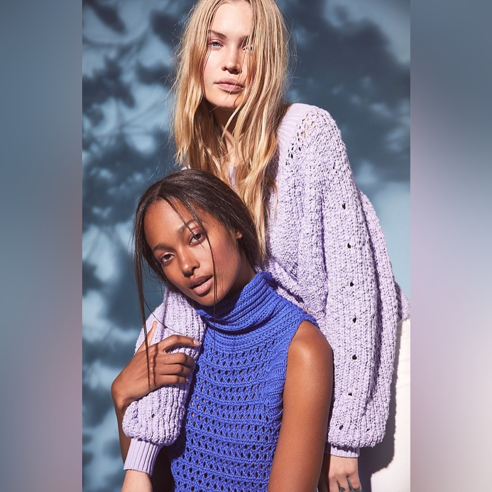 Free People Northern Lights Cowl Neck Sweater